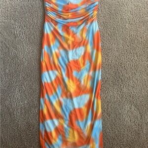 HYFVE Strapless Multicolor Dress